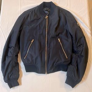 Top shop Dark Navy Bomber Jacket